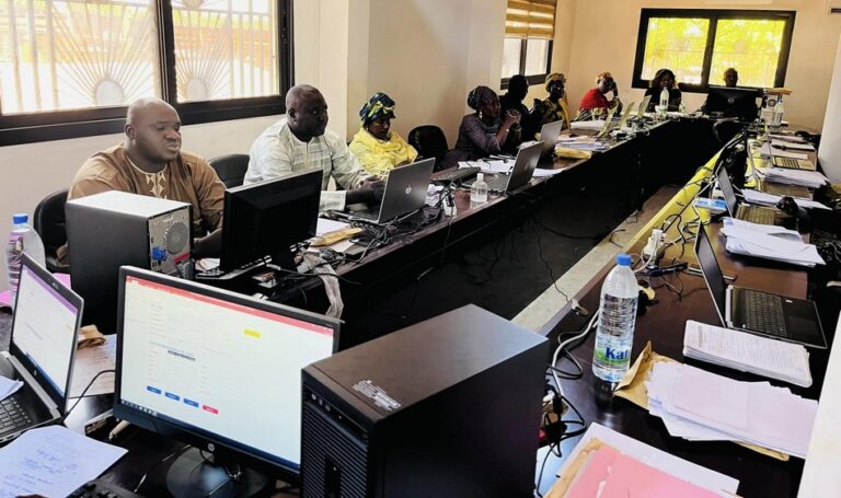 Mise en œuvre de la phase de recensement du projet SIGRH