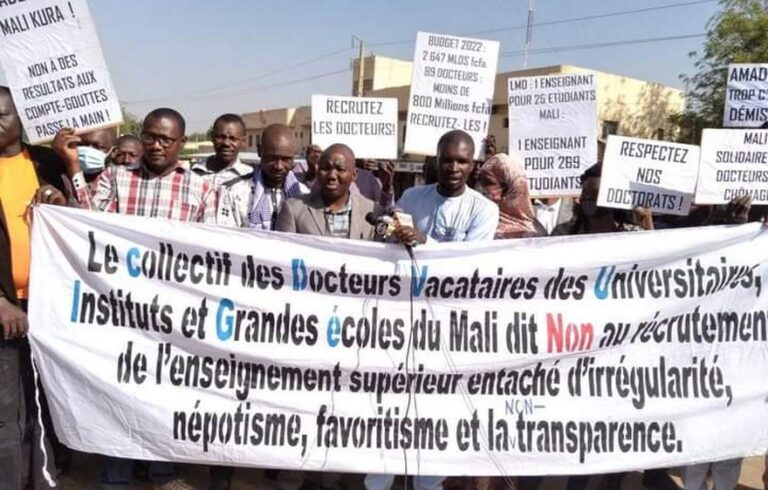 recrutement des maitres