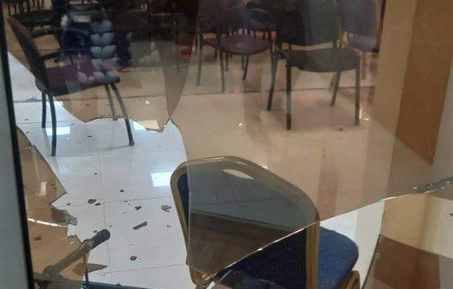 Maison de la presse saccagée -