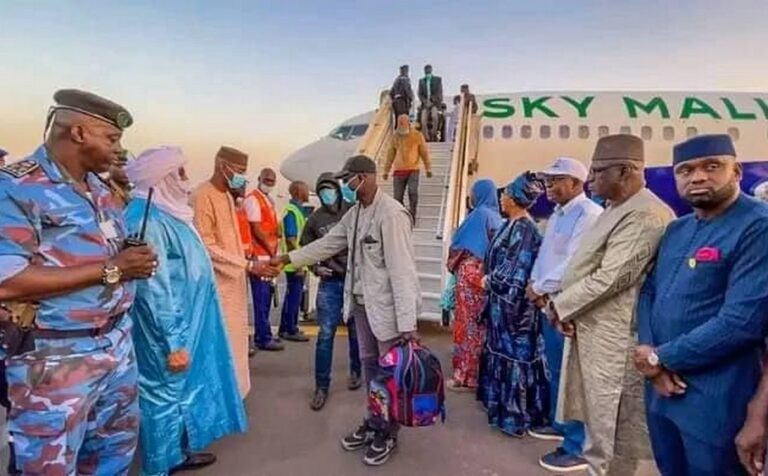 Maliens en tunisie rapatriés