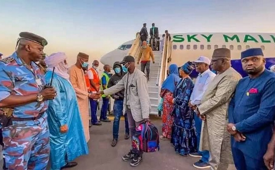 Maliens en tunisie rapatriés