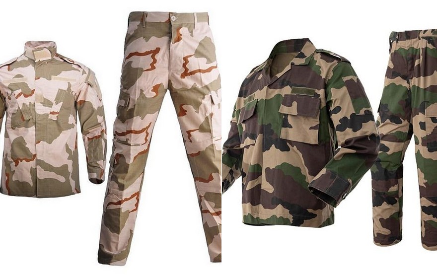 Le port de tenues militaires par des civils interdit