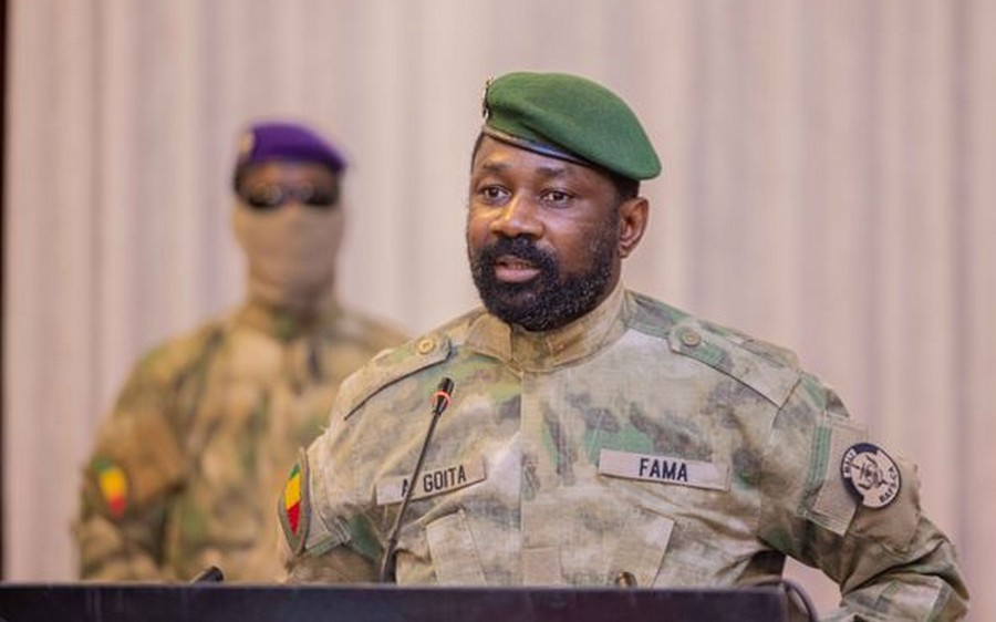 Assimi Goïta présentation de voeux