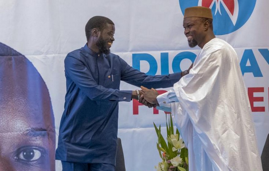 Ousmane Sonko et Bassirou Diomaye Faye