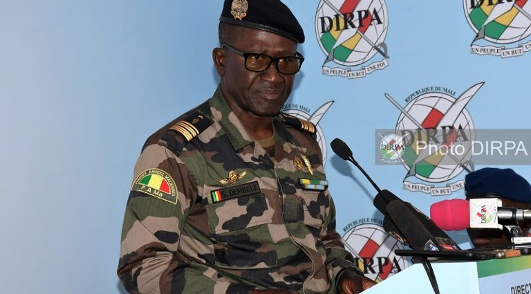 colonel souleymane dembelé, directeur de la dirpa