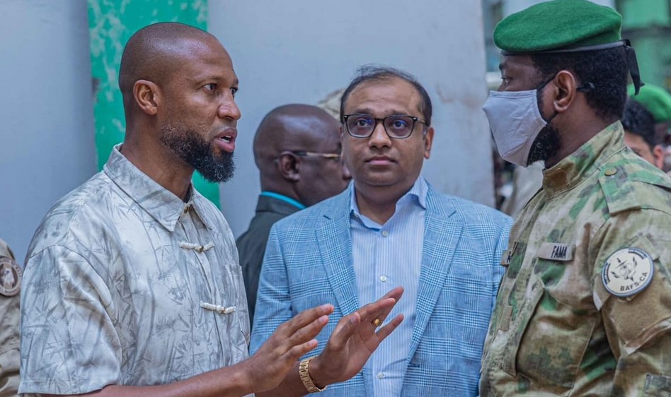 Seydou Keïta et Assimi Goita