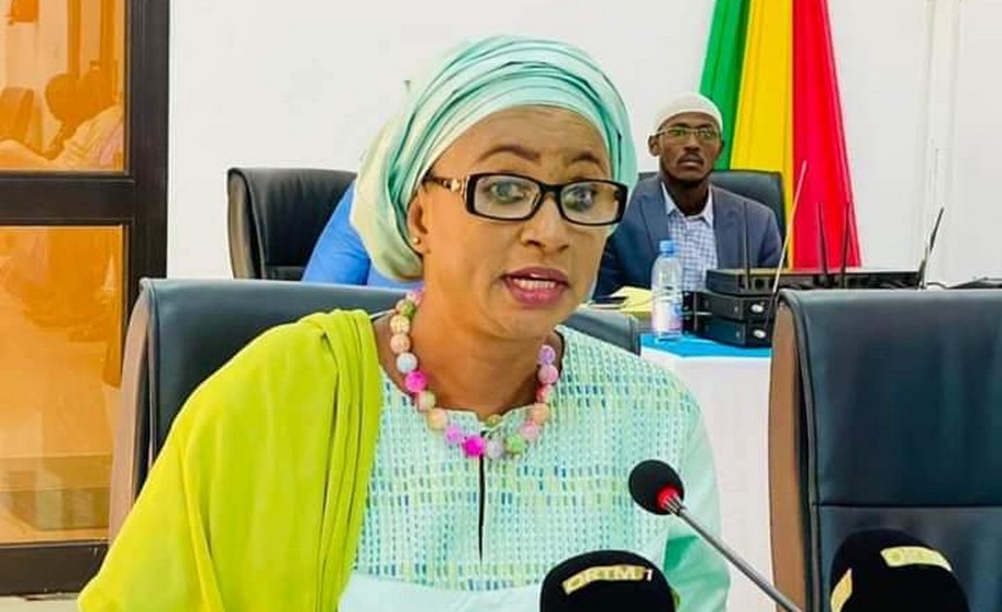 ministre des Transports et des Infrastructures Madame Madina SISSOKO