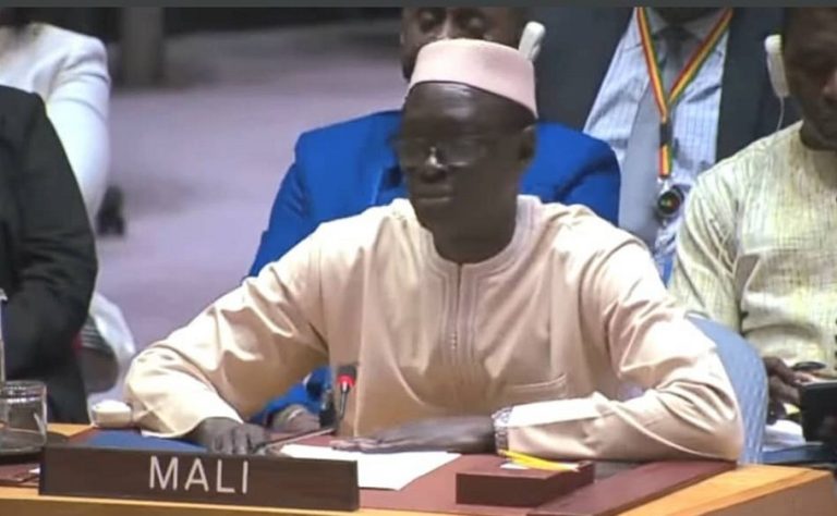 Issa Konfourou à l'ONU