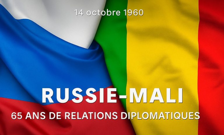 65 ans de relations diplomatiques Mali Russie