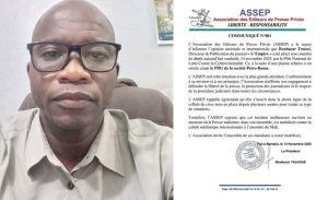 Boubacar Traoré Directeur de publication L’Empire - communiqué de l'ASSEP