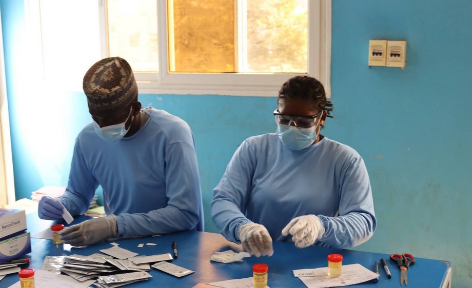 Police contrôle des candidats