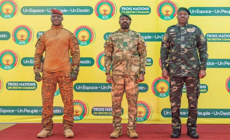 AES les présidents à Bamako