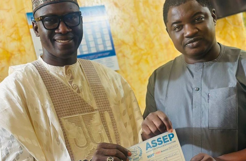 Bassidiki Touré et Boubacar Yalkoué