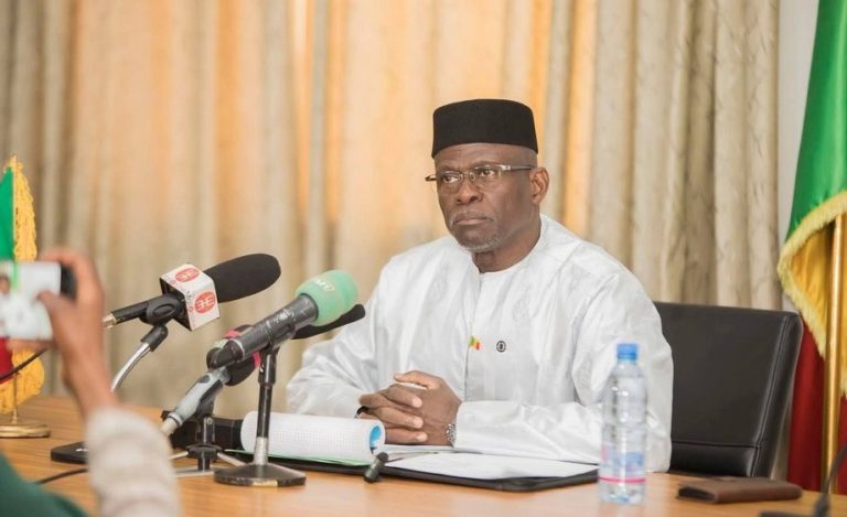 ministre de l’Industrie et du Commerce M Moussa Alassane Diallo