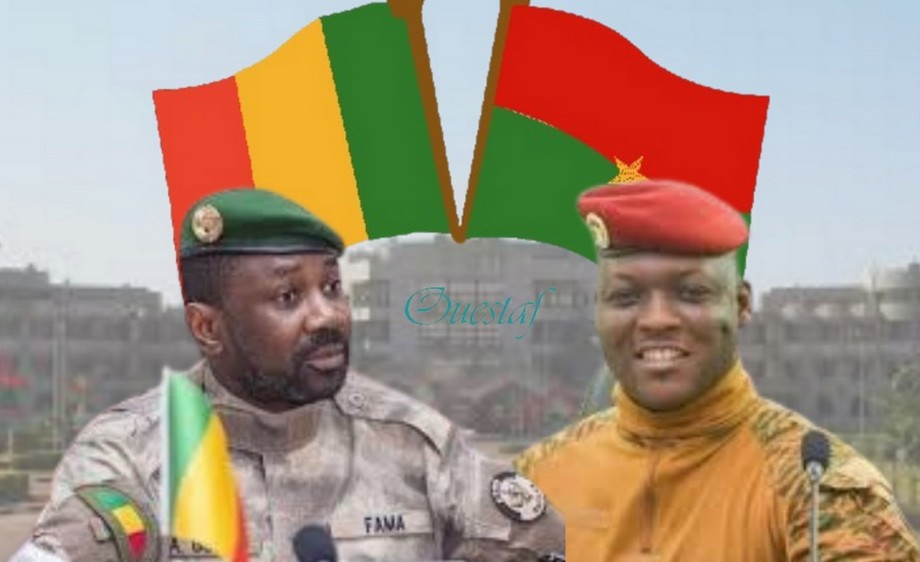 Ibrahim Traoré et Assimi Goïta