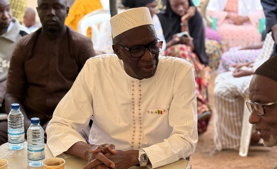 Sounkalo solidarité Le ministre de l’Education nationale à Sotuba