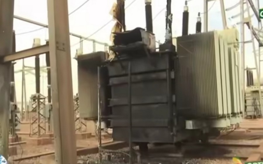 violent incendie EDM SA