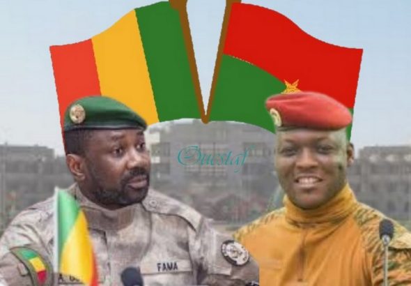 Ibrahim Traoré et Assimi Goïta