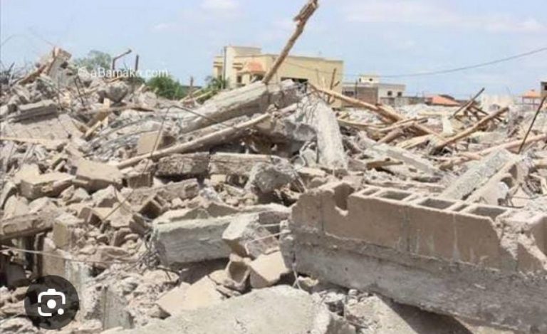 immeuble s’effondre à Daoudabougou