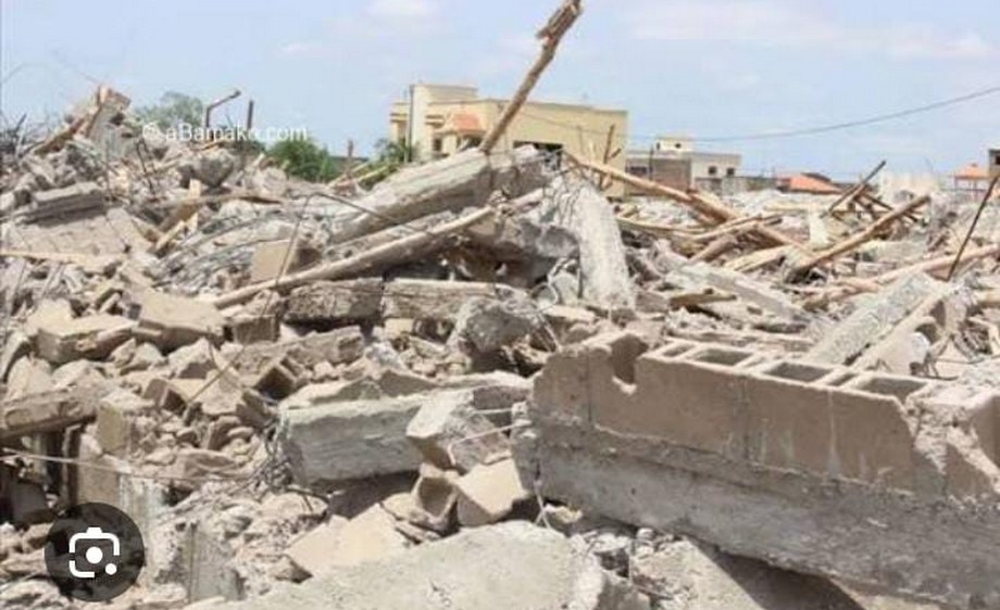 immeuble s’effondre à Daoudabougou