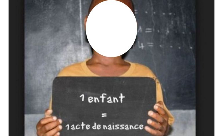 un enfants un acte de naissance