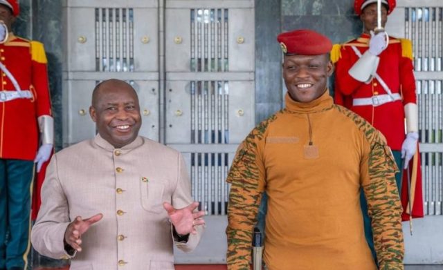 Ibrahim TRAORE - Evariste Ndayishimiye