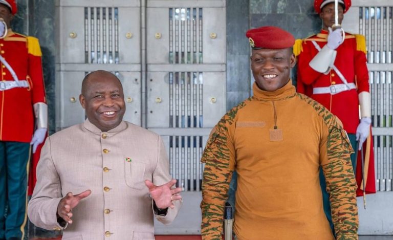 Ibrahim TRAORE - Evariste Ndayishimiye