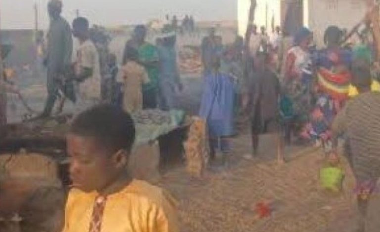 Incendie à tenenkou