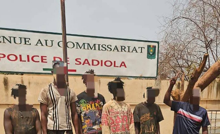 Sadiola six présumés braqueurs