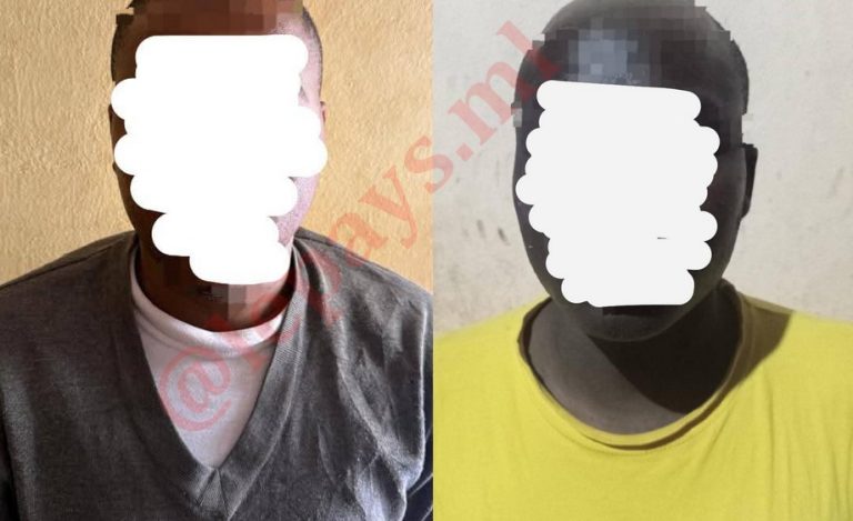 deux individus arrêtés à yirimadio