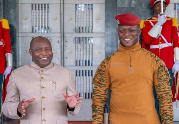 Ibrahim TRAORE - Evariste Ndayishimiye