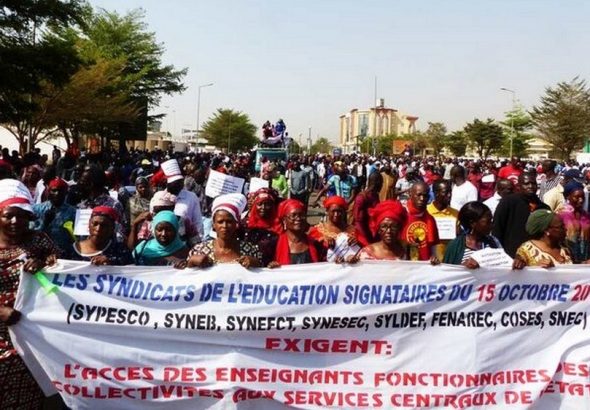 Syndicats de l'éducation signataires du 15 octobre 2016