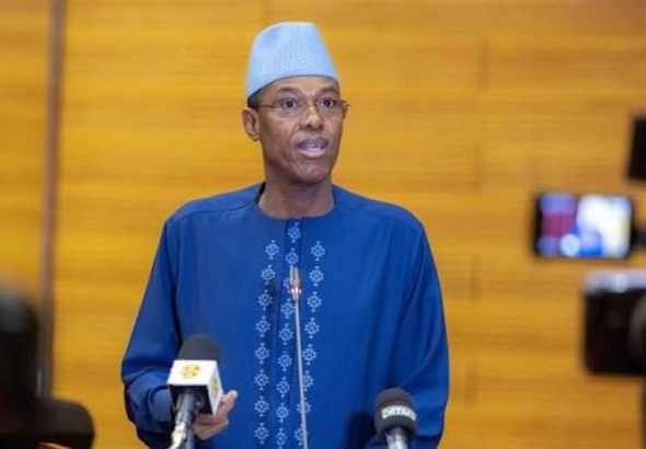 ministre de l’Économie et des Finances, M. Alousséni Sanou