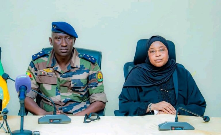 Ismael Wagué et Assa Badiallo Touré