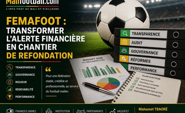 FEMAFOOT transformer l'alerte en chantier de refondation