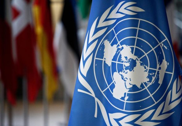 ONU drapeau