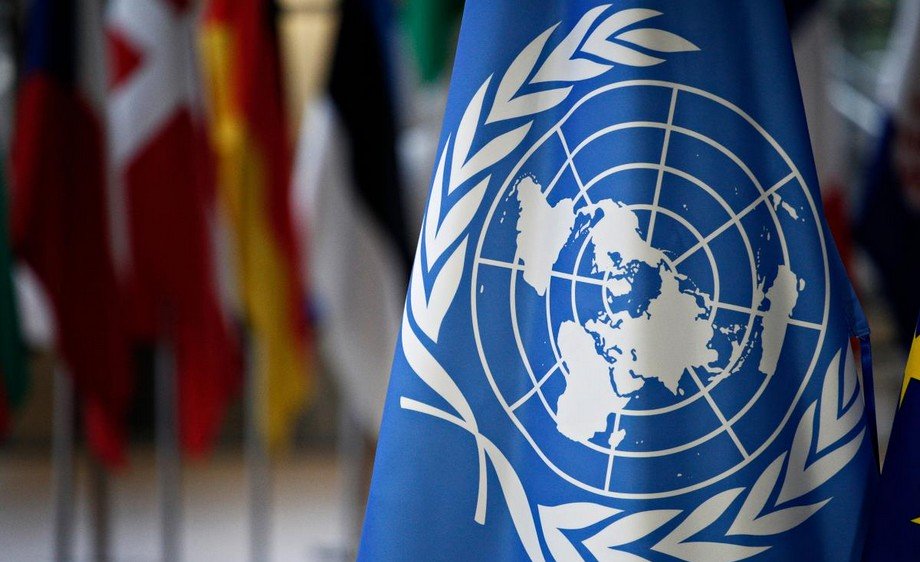 ONU drapeau