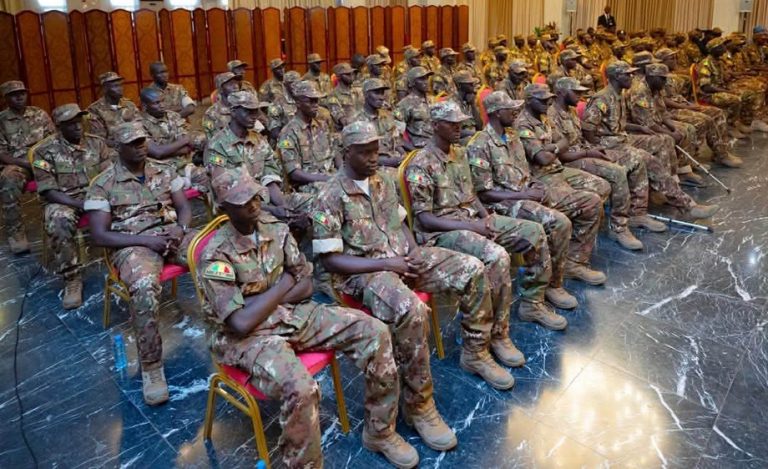 82 militaires libres au palais de koulouba
