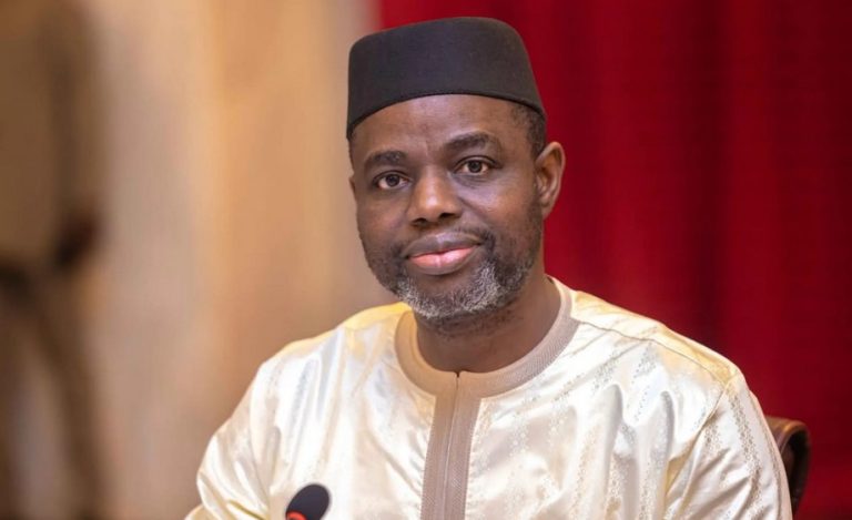 le ministre de la Justice Mamoudou Kassogue